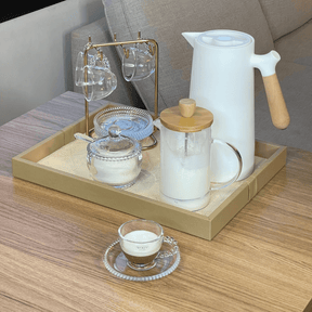 Açucareiro Cristal com Colher Bolinha Pearl - 10 cm